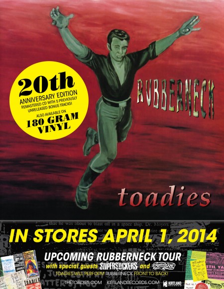 Toadies Rubberneck 20th Anniversary Reissue