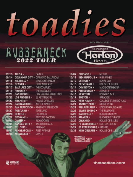 reverend horton heat past tour dates